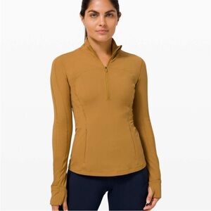 Lululemon Athletica Golden Quarter-Zip Top